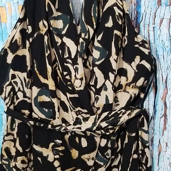 Rachel Rachel Roy Wander Halter Romper Black Sea - Picture 5 of 13